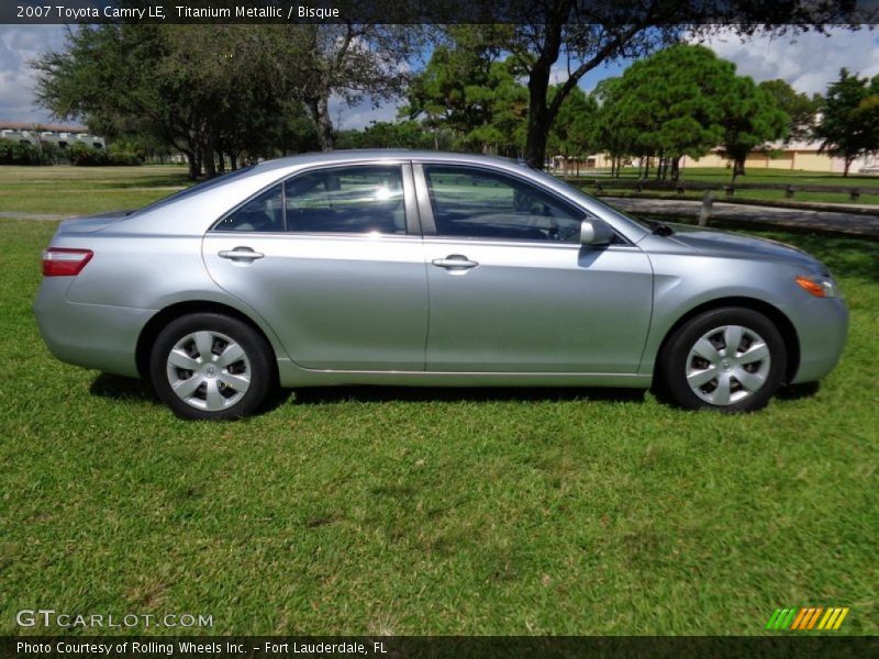 Titanium Metallic / Bisque 2007 Toyota Camry LE