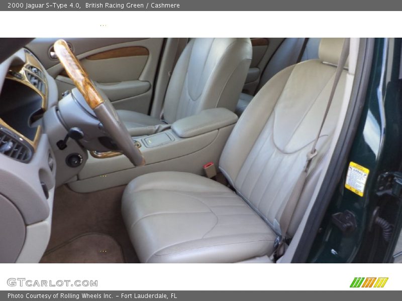 British Racing Green / Cashmere 2000 Jaguar S-Type 4.0