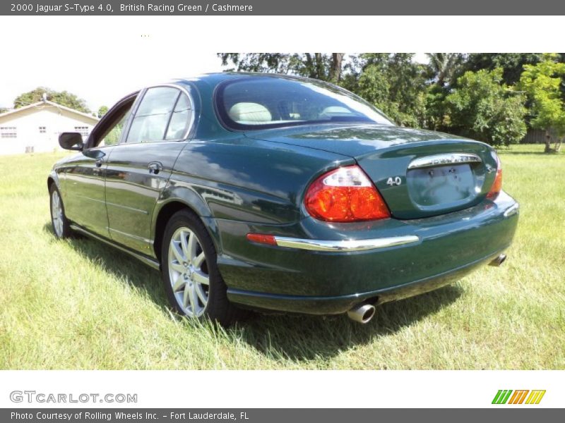 British Racing Green / Cashmere 2000 Jaguar S-Type 4.0