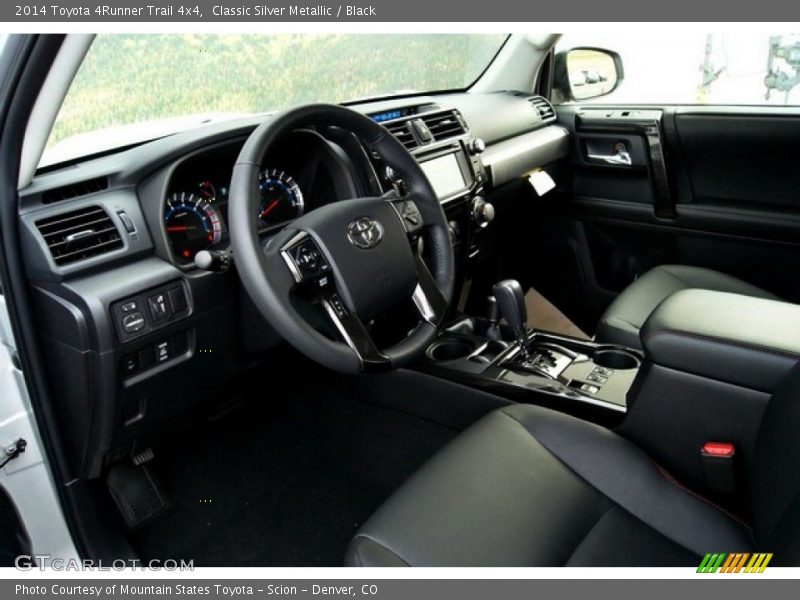 Classic Silver Metallic / Black 2014 Toyota 4Runner Trail 4x4