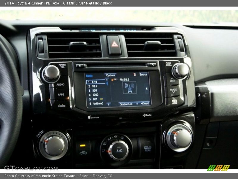 Classic Silver Metallic / Black 2014 Toyota 4Runner Trail 4x4