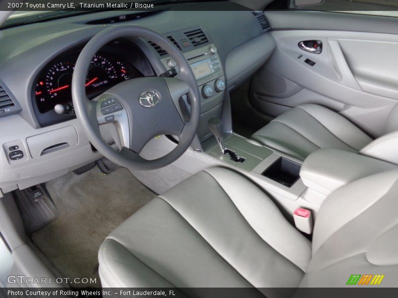 Titanium Metallic / Bisque 2007 Toyota Camry LE