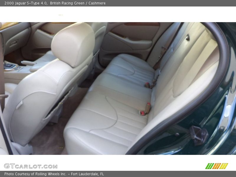 British Racing Green / Cashmere 2000 Jaguar S-Type 4.0