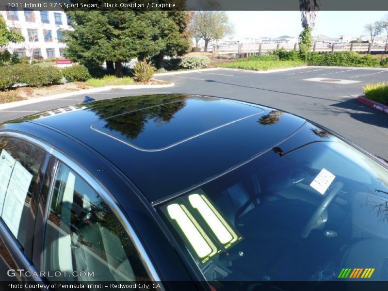 Black Obsidian / Graphite 2011 Infiniti G 37 S Sport Sedan