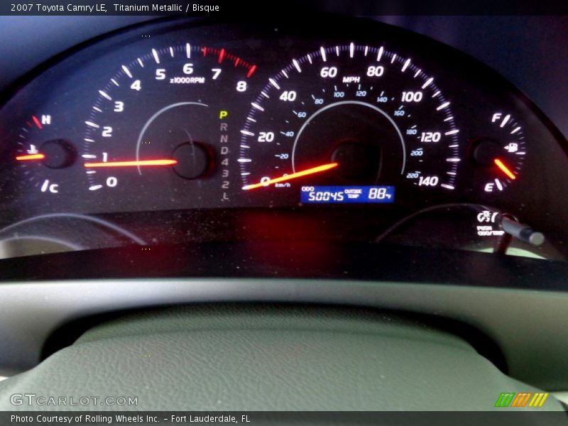 Titanium Metallic / Bisque 2007 Toyota Camry LE