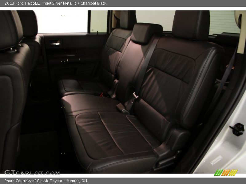 Ingot Silver Metallic / Charcoal Black 2013 Ford Flex SEL