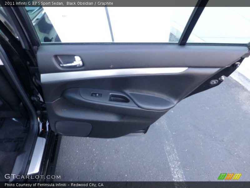 Black Obsidian / Graphite 2011 Infiniti G 37 S Sport Sedan