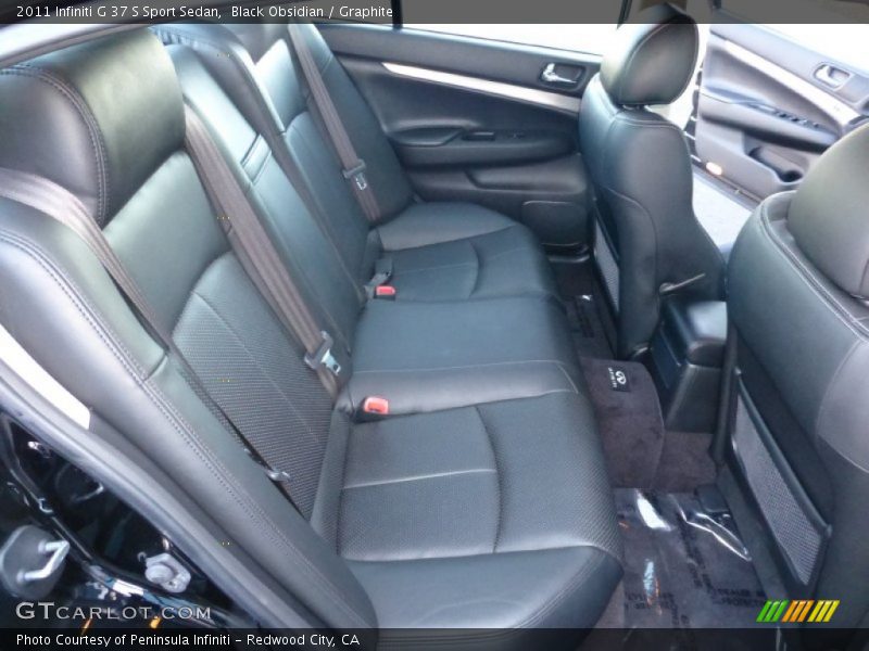 Black Obsidian / Graphite 2011 Infiniti G 37 S Sport Sedan