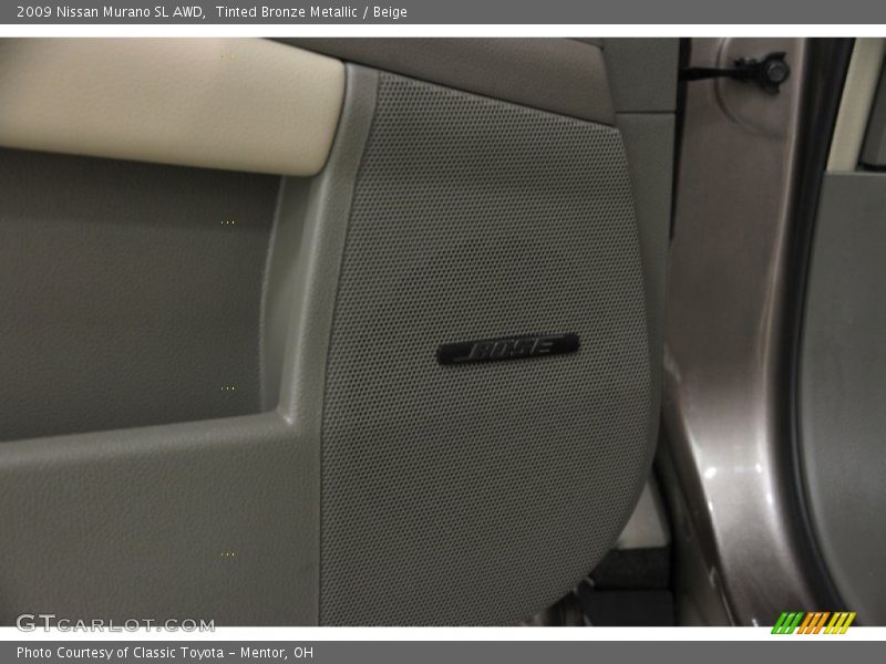 Tinted Bronze Metallic / Beige 2009 Nissan Murano SL AWD