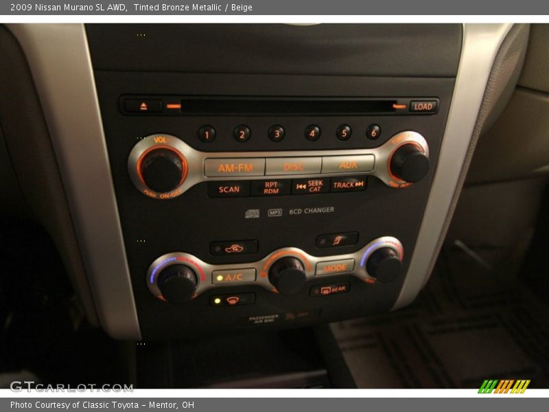 Tinted Bronze Metallic / Beige 2009 Nissan Murano SL AWD