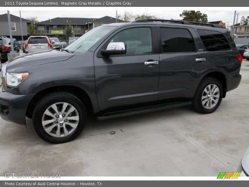 Magnetic Gray Metallic / Graphite Gray 2011 Toyota Sequoia Limited