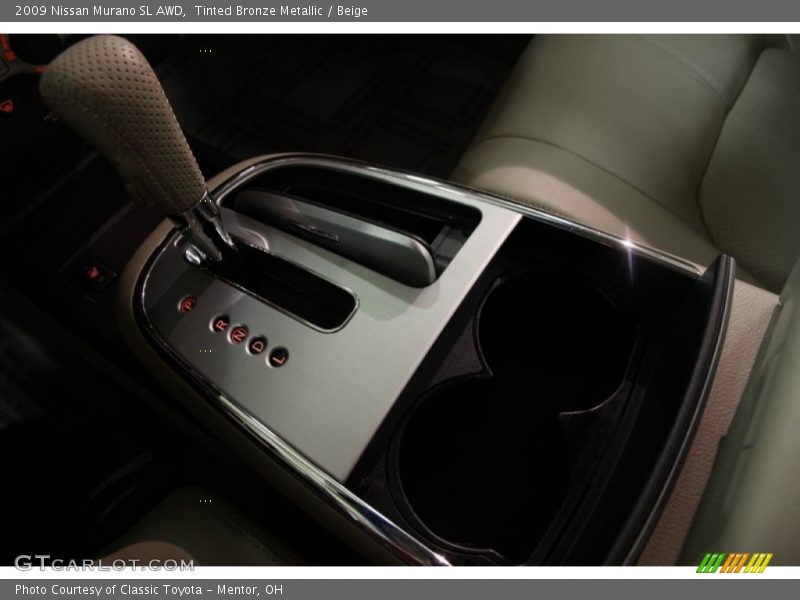 Tinted Bronze Metallic / Beige 2009 Nissan Murano SL AWD