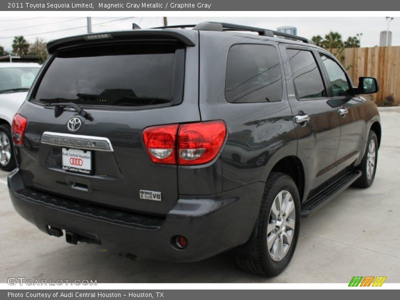 Magnetic Gray Metallic / Graphite Gray 2011 Toyota Sequoia Limited