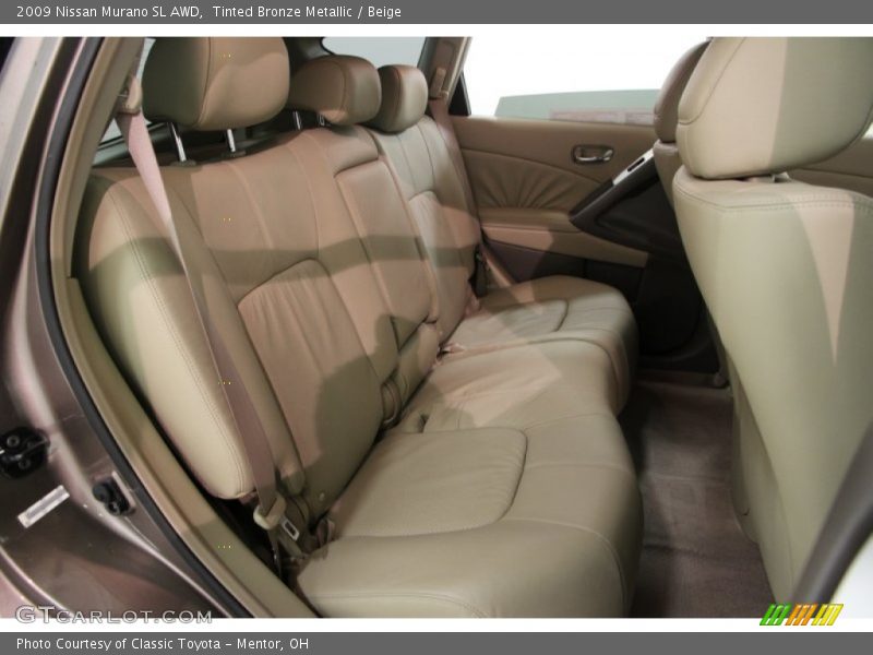 Tinted Bronze Metallic / Beige 2009 Nissan Murano SL AWD