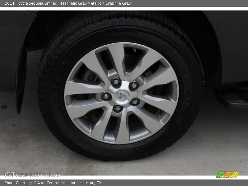 Magnetic Gray Metallic / Graphite Gray 2011 Toyota Sequoia Limited