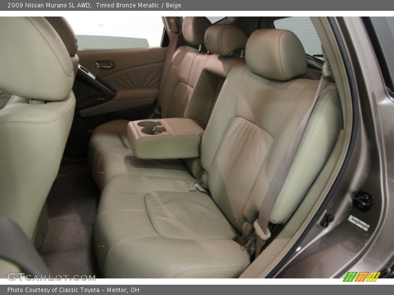 Tinted Bronze Metallic / Beige 2009 Nissan Murano SL AWD