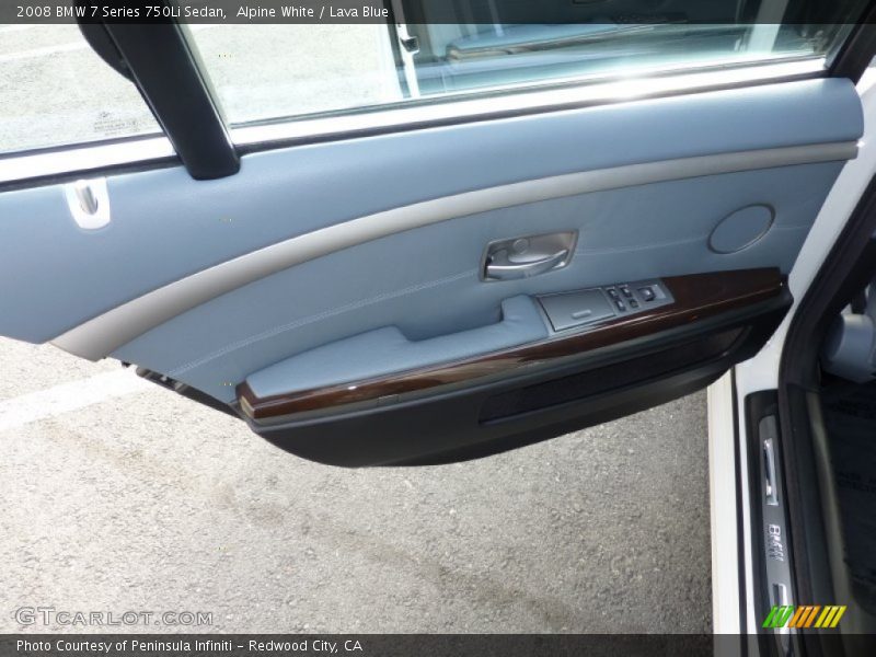 Door Panel of 2008 7 Series 750Li Sedan