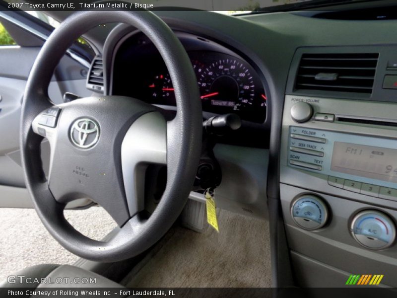 Titanium Metallic / Bisque 2007 Toyota Camry LE