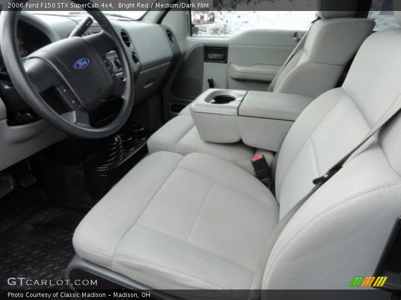 Bright Red / Medium/Dark Flint 2006 Ford F150 STX SuperCab 4x4