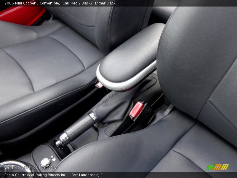 Chili Red / Black/Panther Black 2006 Mini Cooper S Convertible