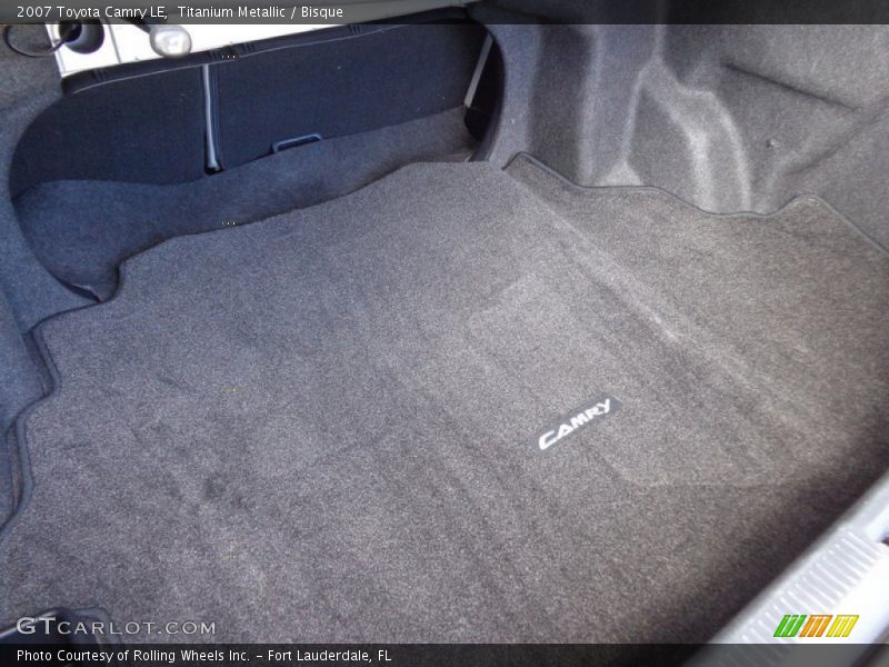 Titanium Metallic / Bisque 2007 Toyota Camry LE