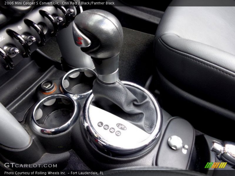 Chili Red / Black/Panther Black 2006 Mini Cooper S Convertible