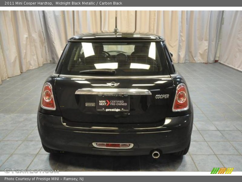 Midnight Black Metallic / Carbon Black 2011 Mini Cooper Hardtop