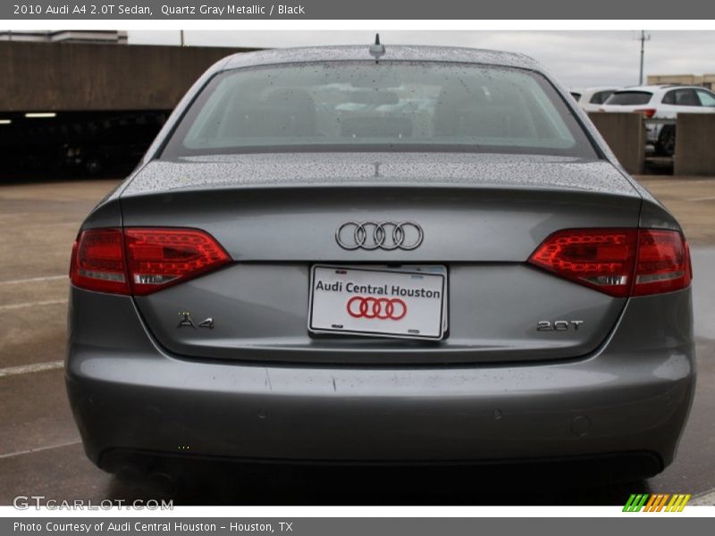 Quartz Gray Metallic / Black 2010 Audi A4 2.0T Sedan