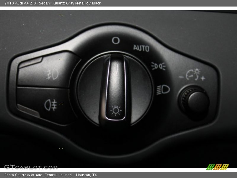 Quartz Gray Metallic / Black 2010 Audi A4 2.0T Sedan