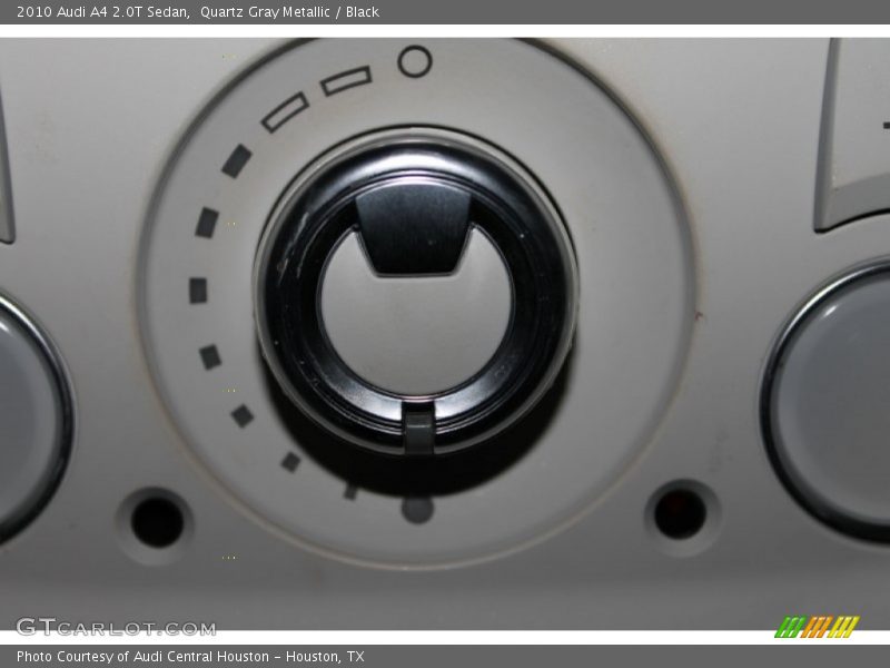 Quartz Gray Metallic / Black 2010 Audi A4 2.0T Sedan