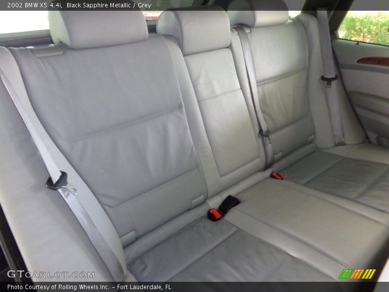 Black Sapphire Metallic / Grey 2002 BMW X5 4.4i