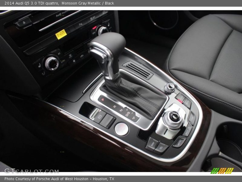 Monsoon Gray Metallic / Black 2014 Audi Q5 3.0 TDI quattro
