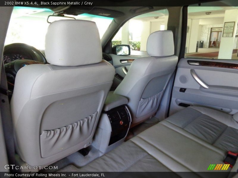 Black Sapphire Metallic / Grey 2002 BMW X5 4.4i