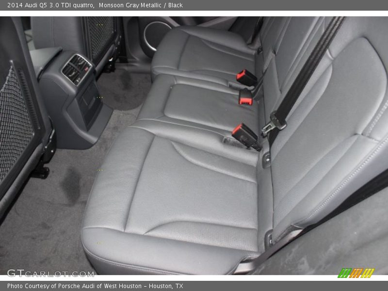 Monsoon Gray Metallic / Black 2014 Audi Q5 3.0 TDI quattro