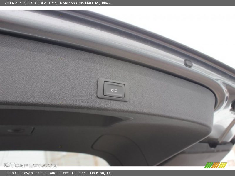 Monsoon Gray Metallic / Black 2014 Audi Q5 3.0 TDI quattro