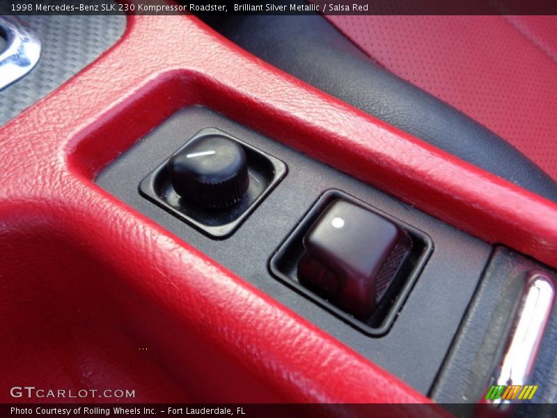 Brilliant Silver Metallic / Salsa Red 1998 Mercedes-Benz SLK 230 Kompressor Roadster