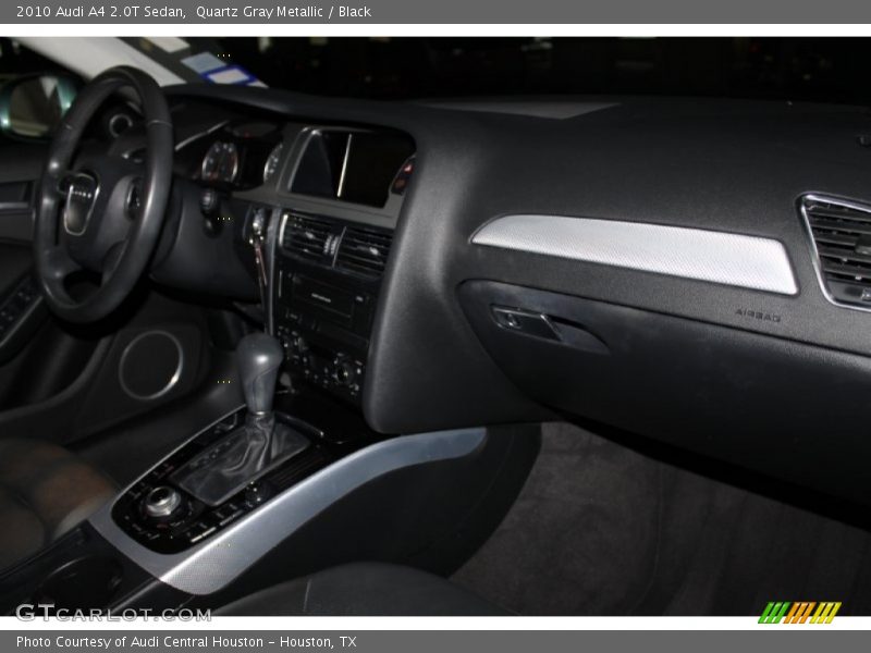 Quartz Gray Metallic / Black 2010 Audi A4 2.0T Sedan