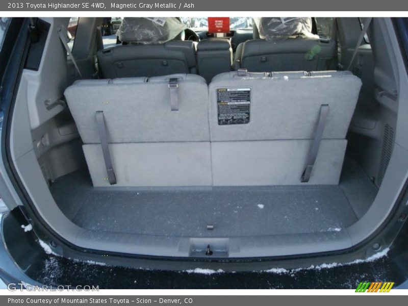 Magnetic Gray Metallic / Ash 2013 Toyota Highlander SE 4WD