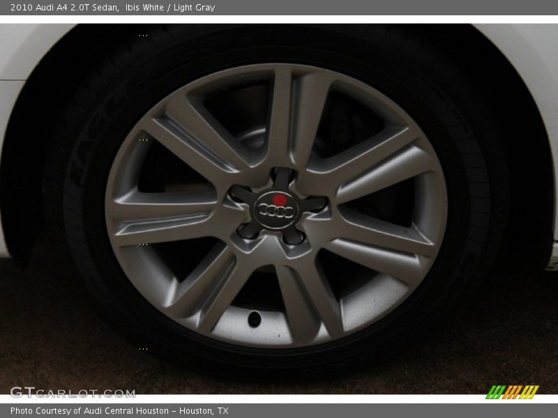 Ibis White / Light Gray 2010 Audi A4 2.0T Sedan