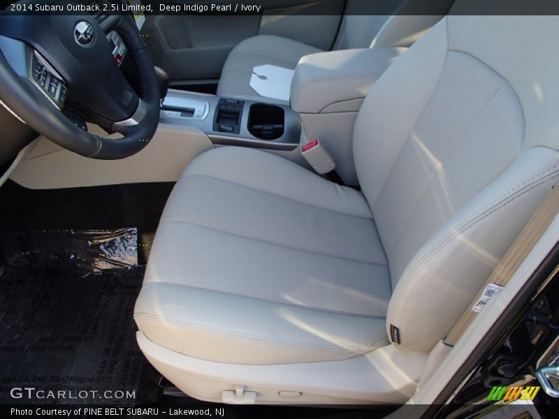 Deep Indigo Pearl / Ivory 2014 Subaru Outback 2.5i Limited