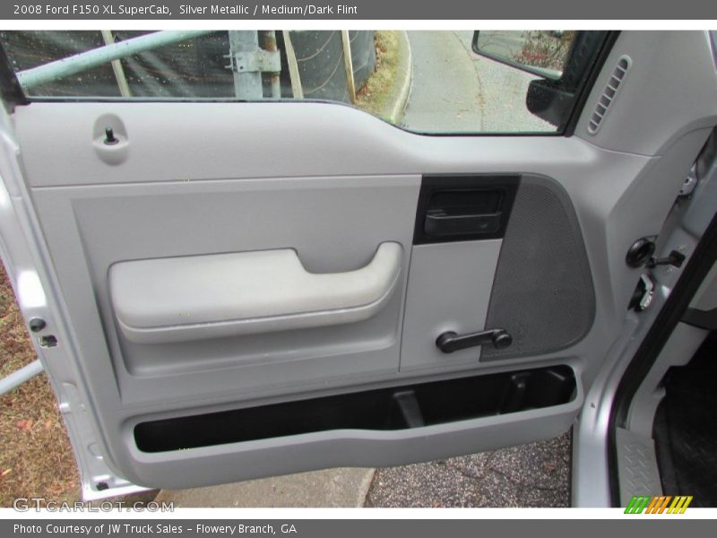 Silver Metallic / Medium/Dark Flint 2008 Ford F150 XL SuperCab