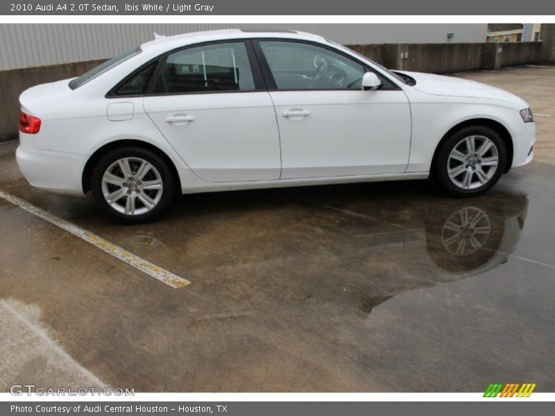 Ibis White / Light Gray 2010 Audi A4 2.0T Sedan