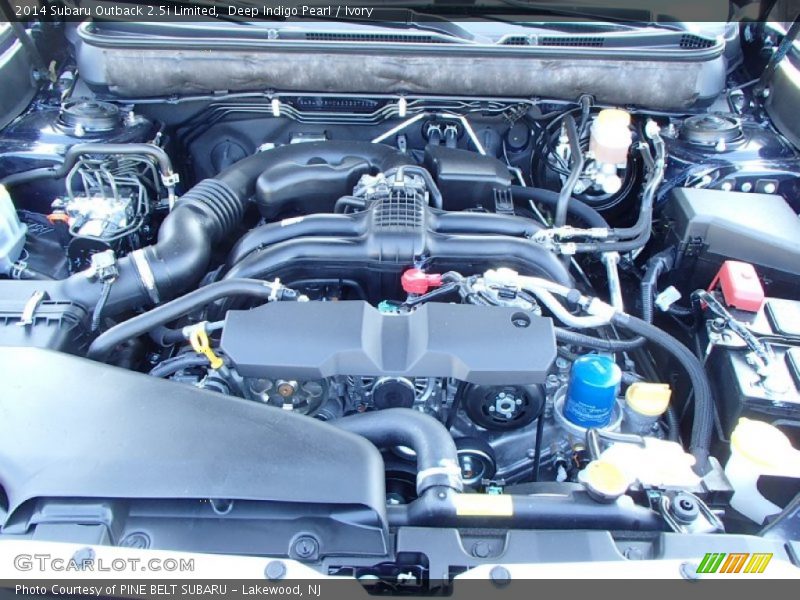 Deep Indigo Pearl / Ivory 2014 Subaru Outback 2.5i Limited