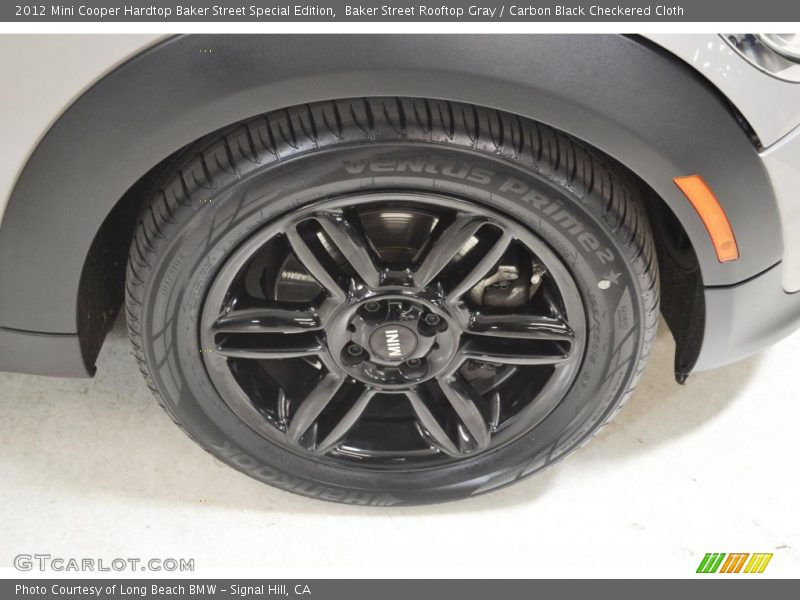 Baker Street Rooftop Gray / Carbon Black Checkered Cloth 2012 Mini Cooper Hardtop Baker Street Special Edition