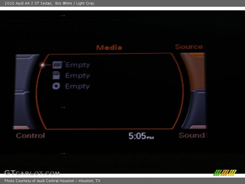 Ibis White / Light Gray 2010 Audi A4 2.0T Sedan