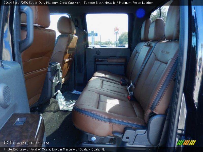 Tuxedo Black Metallic / Platinum Pecan Leather 2014 Ford F250 Super Duty Platinum Crew Cab 4x4