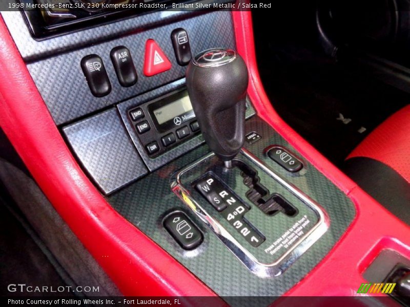 Brilliant Silver Metallic / Salsa Red 1998 Mercedes-Benz SLK 230 Kompressor Roadster
