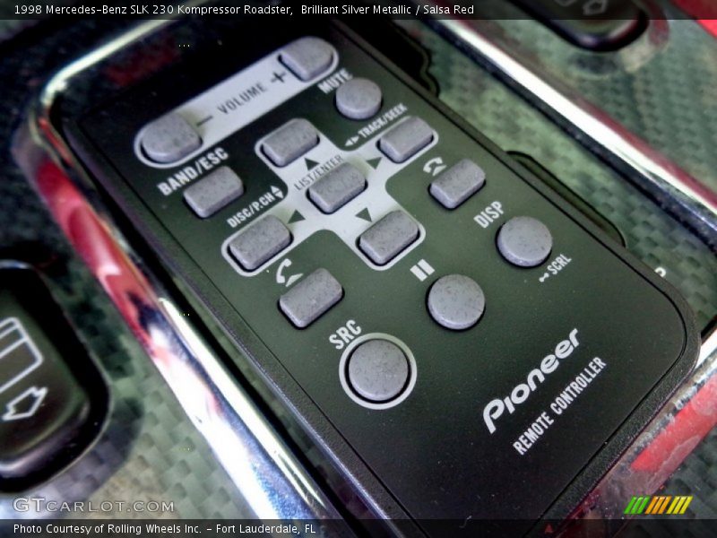 Brilliant Silver Metallic / Salsa Red 1998 Mercedes-Benz SLK 230 Kompressor Roadster