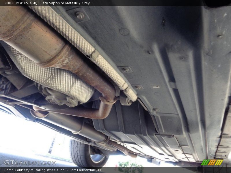 Black Sapphire Metallic / Grey 2002 BMW X5 4.4i