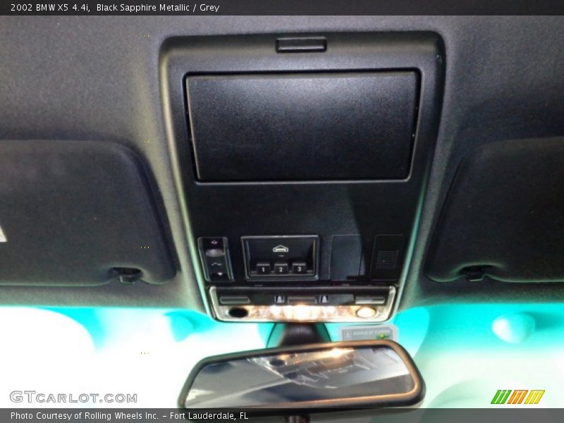 Black Sapphire Metallic / Grey 2002 BMW X5 4.4i